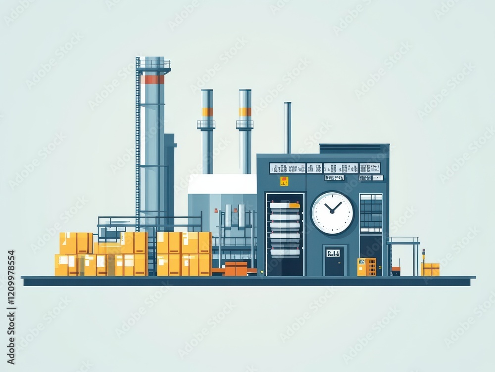 Obraz premium Standard work optimized production a comprehensive guide manufacturing environments