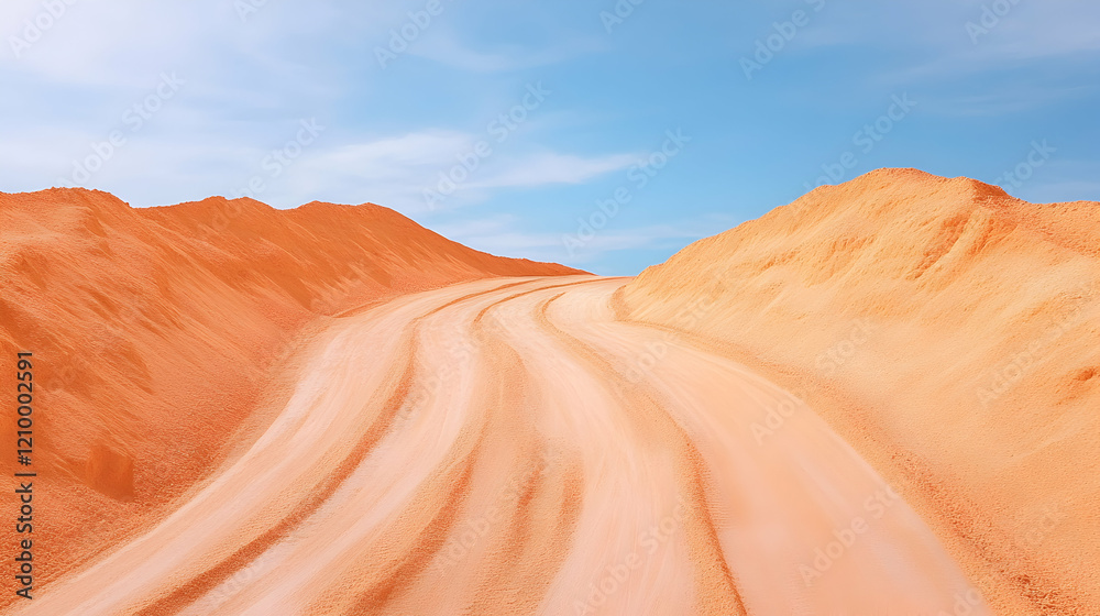 Naklejka premium The Super Pit Kalgoorlie Gold mining Western Australia