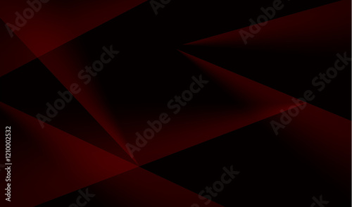 Modern Abstract Red and Black Geometric Background
