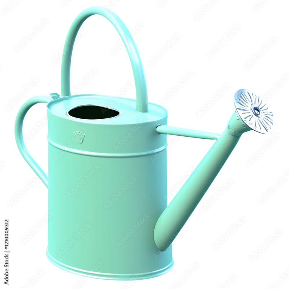 A vibrant, pastel-colored watering can, gently tilted to show water cascading over fresh green sprouts and colorful spring flowers like daisies or crocuses. A vibrant, pastel-colored watering can, gently tilted to show water cascading over fresh green sprouts and colorful spring flowers like daisies or crocuses.