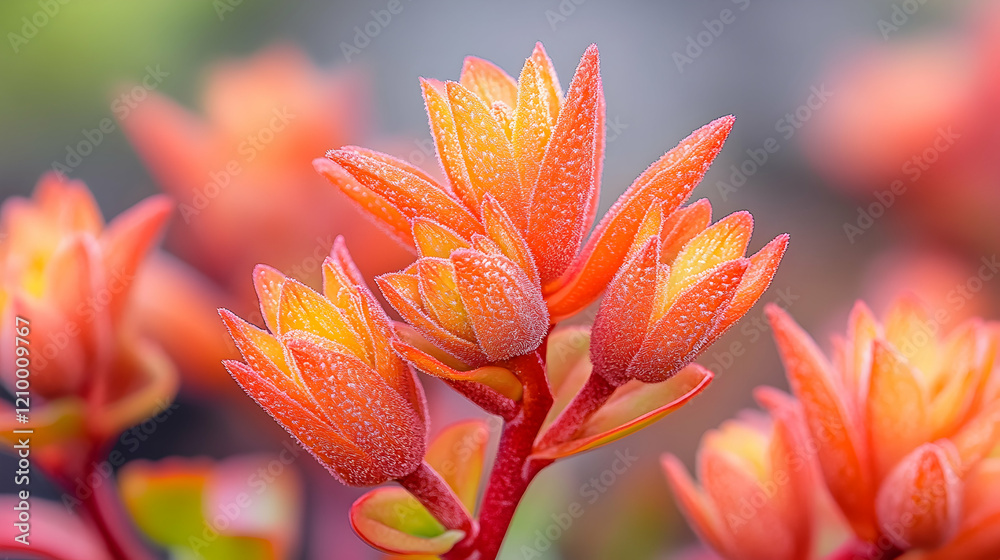 Western australian kangaroo paw flower close up Western australian kangaroo paw flower close up