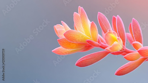 Western australian kangaroo paw flower close up photo