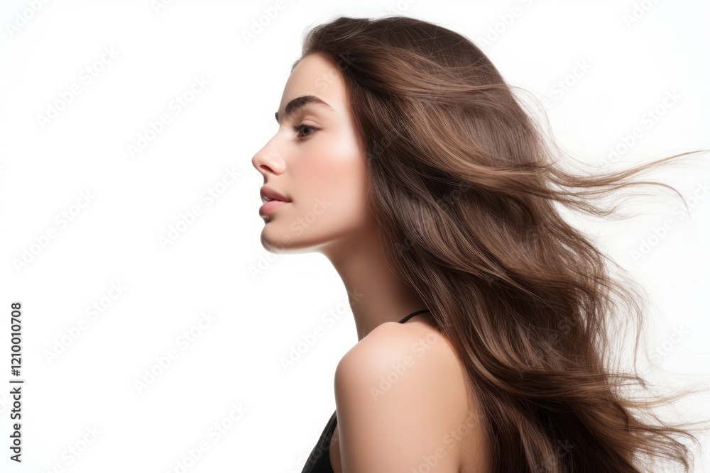 Long beautiful bond hair portrait adult photo Long beautiful bond hair portrait adult photo