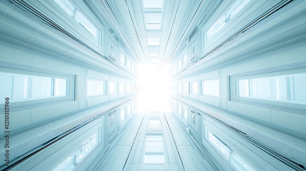 A white room with a high ceiling, rectangular shapes and straight lines, white walls, a floor made of reflective glass, a futuristic, symmetrical composition, A white room with a high ceiling, rectangular shapes and straight lines, white walls, a floor made of reflective glass, a futuristic, symmetrical composition,