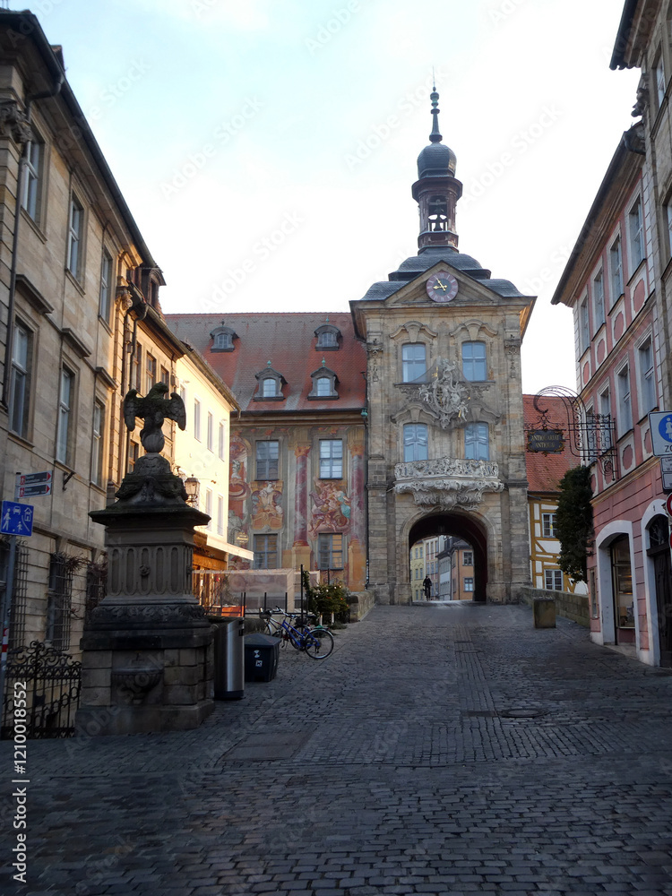 Naklejka premium Altes Rathaus Bamberg