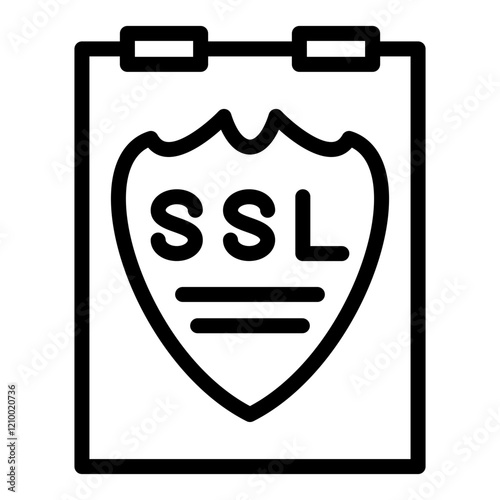 Vector Design Ssl Icon Style