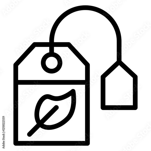 Vector Design Tea Bag Icon Style
