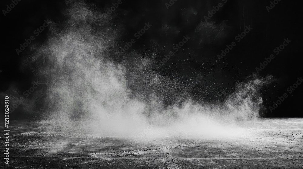 Artistic depiction capturing the essence of chalk dust. Artistic depiction capturing the essence of chalk dust.