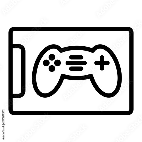 Vector Design Mobile Gaming Icon Style