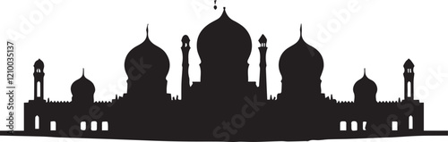  Mosque silhouette