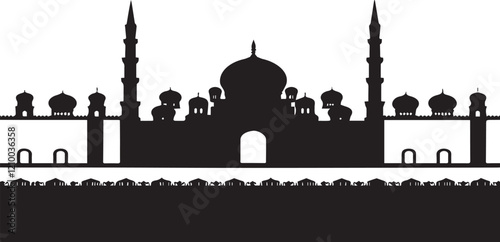  Mosque silhouette
