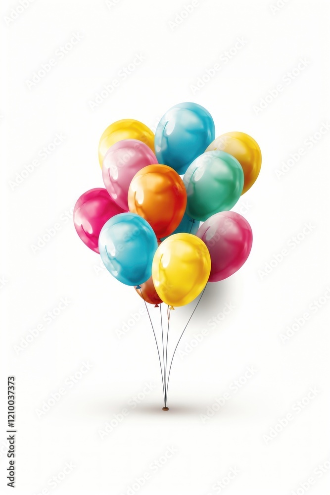 Balloon white background confectionery anniversary Balloon white background confectionery anniversary