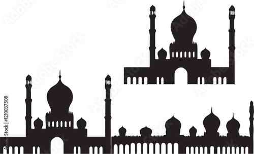  Mosque silhouette