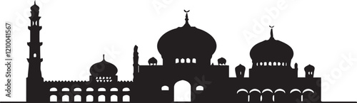  Mosque silhouette
