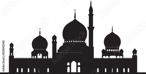  Mosque silhouette