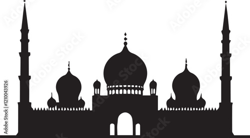  Mosque silhouette