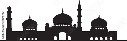  Mosque silhouette