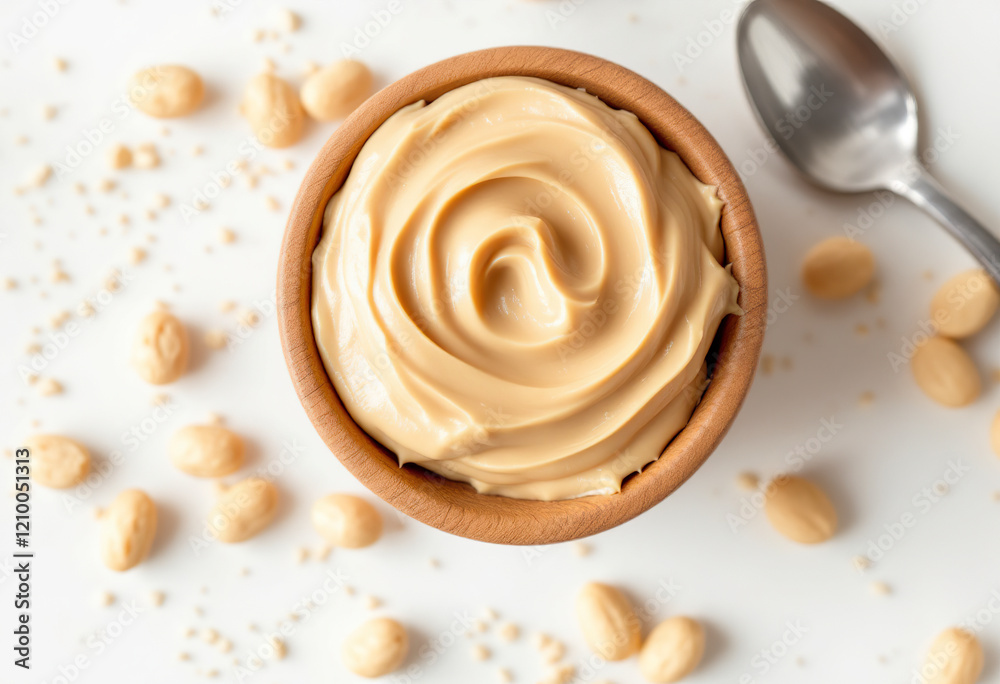 Creamy Peanut Butter Swirl: A Delicious and Simple Food Photography Creamy Peanut Butter Swirl: A Delicious and Simple Food Photography