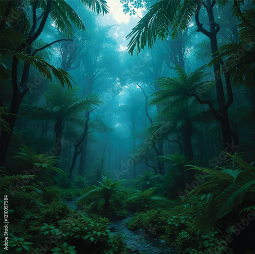 tropical jungle