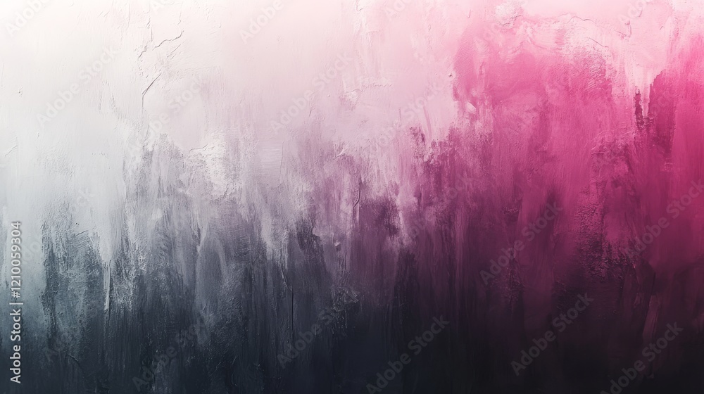 Fototapeta premium Abstract Pink and Grey Textured Wall Art