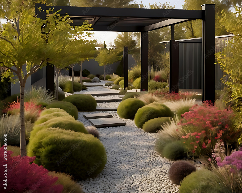 Obraz premium Modern style Garden