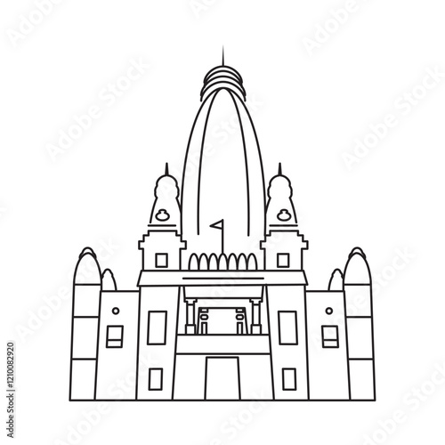 new vishwanath temple linear