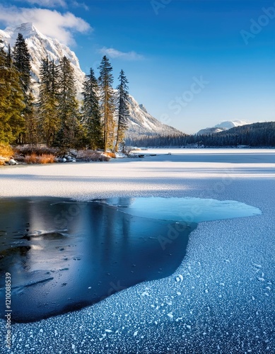  Frozen Lake – ice-covered