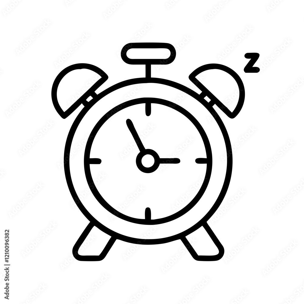 alarm clock with snooze button icon, alarm clock with snooze button line art - simple line art of alarm clock with snooze button, perfect for alarm clock with snooze button logos and icons alarm clock with snooze button icon, alarm clock with snooze button line art - simple line art of alarm clock with snooze button, perfect for alarm clock with snooze button logos and icons