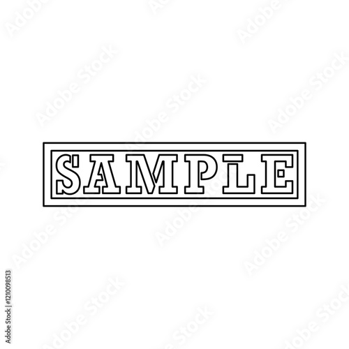 Sample icon design template