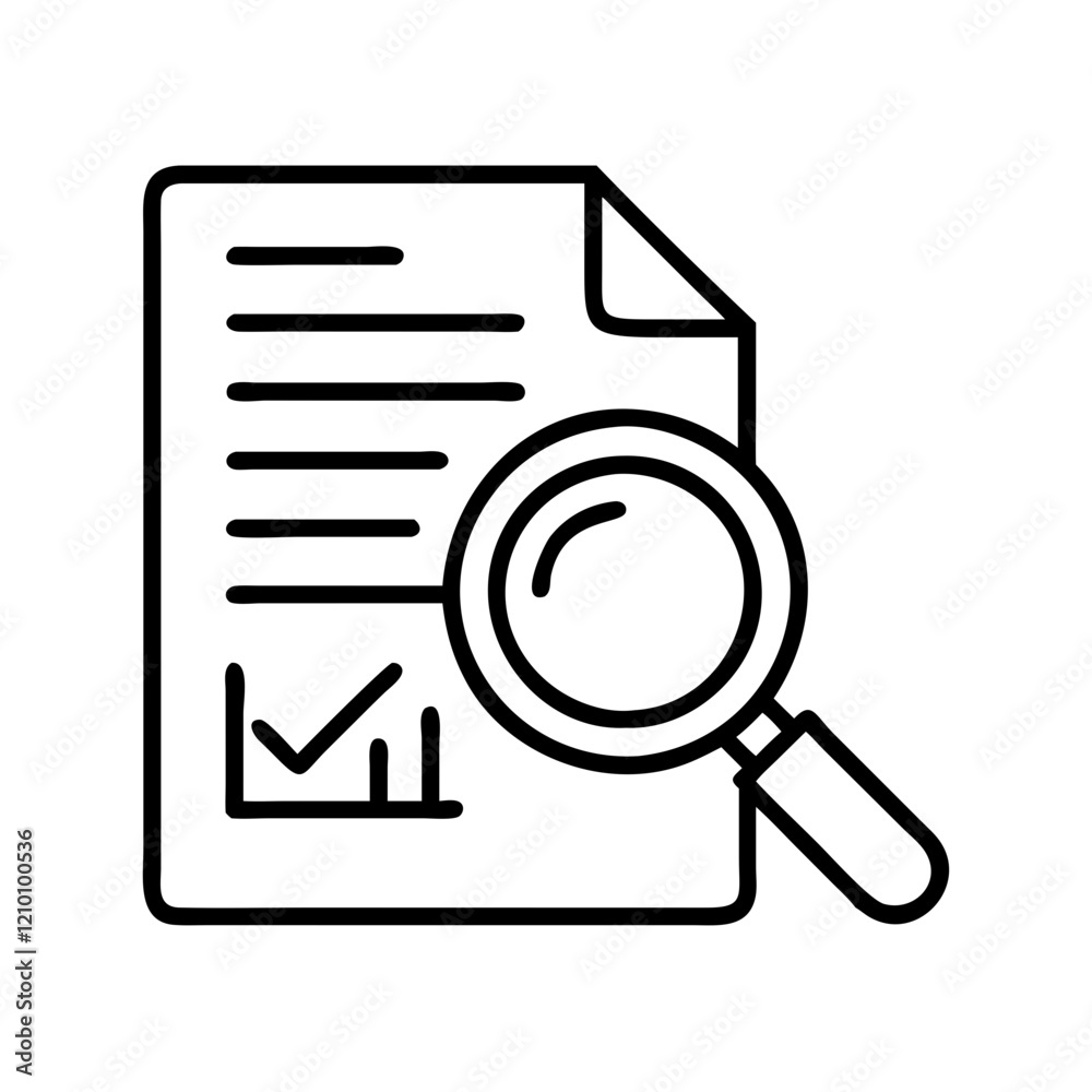 audit icon, audit line art - simple line art of audit, perfect for audit logos and icons audit icon, audit line art - simple line art of audit, perfect for audit logos and icons