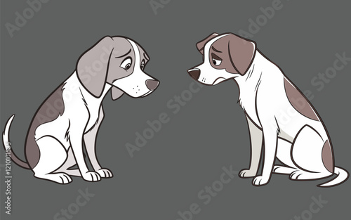 Dog bundle design and illustrator eps