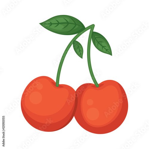 cherry fruit icon
