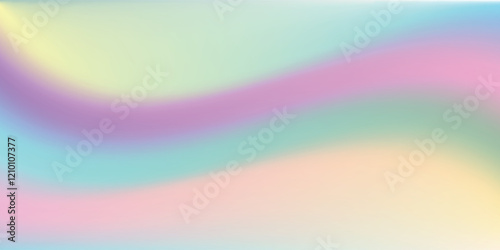 Colorful iridescent, holographic rainbow foil texture background art