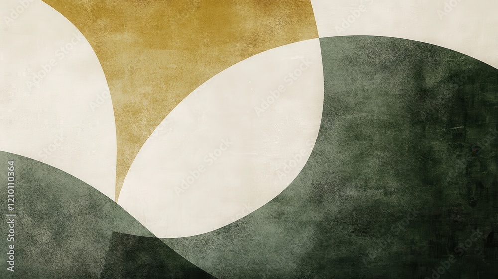 Minimalist abstract geometric design featuring earthy tones and soft curves for modern home decor Minimalist abstract geometric design featuring earthy tones and soft curves for modern home decor