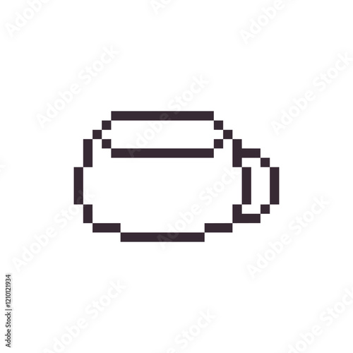 coffee drink cup pixel art