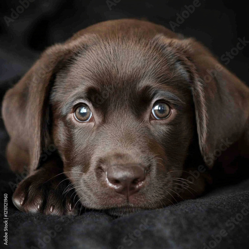 Labrador Puppy Isolated