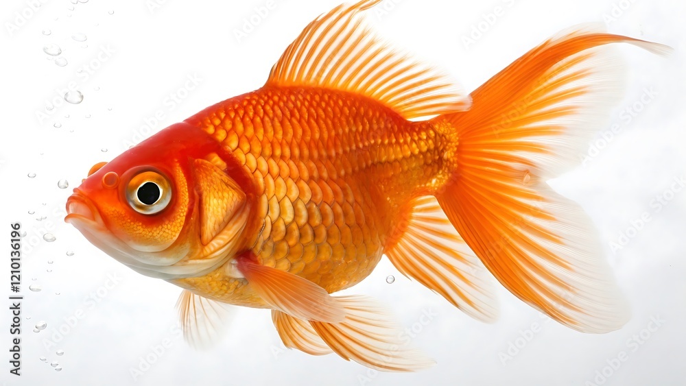 Fototapeta premium goldfish in aquarium