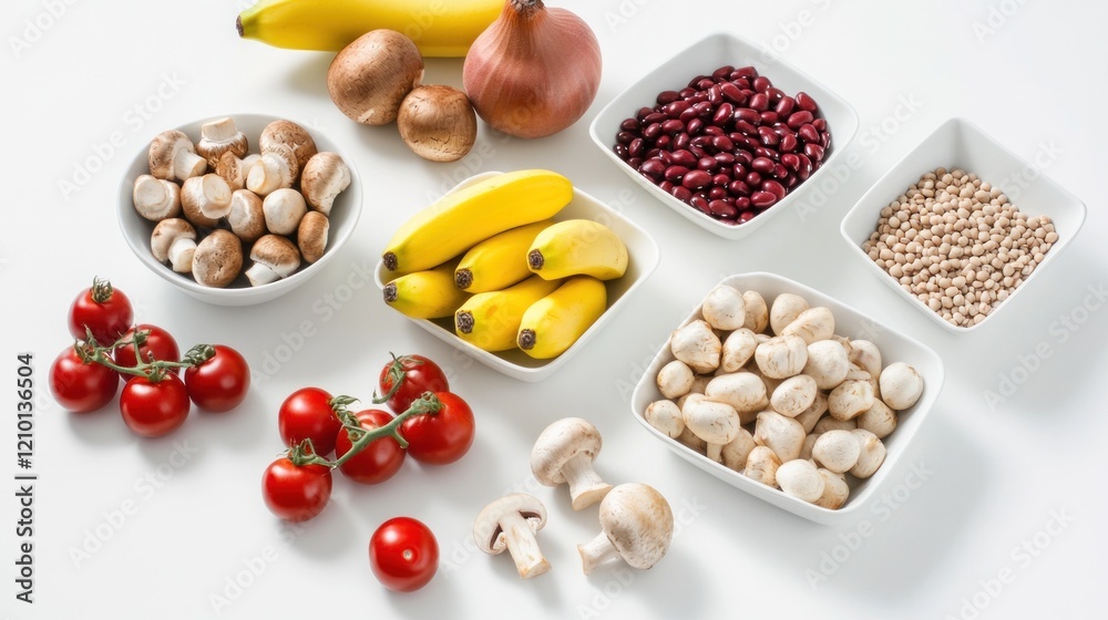 Fresh Assortment of Fruits and Vegetables Fresh Assortment of Fruits and Vegetables
