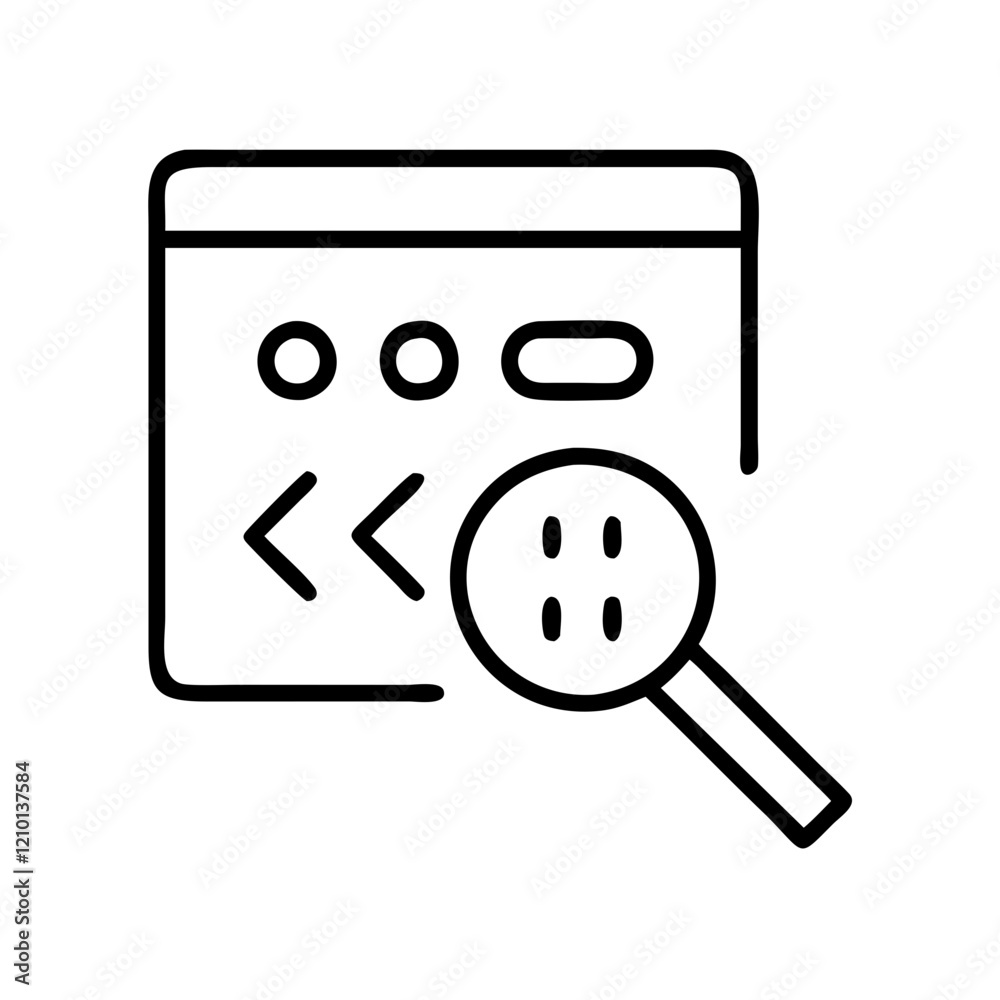 code linter icon, code linter line art - simple line art of code linter, perfect for code linter logos and icons code linter icon, code linter line art - simple line art of code linter, perfect for code linter logos and icons