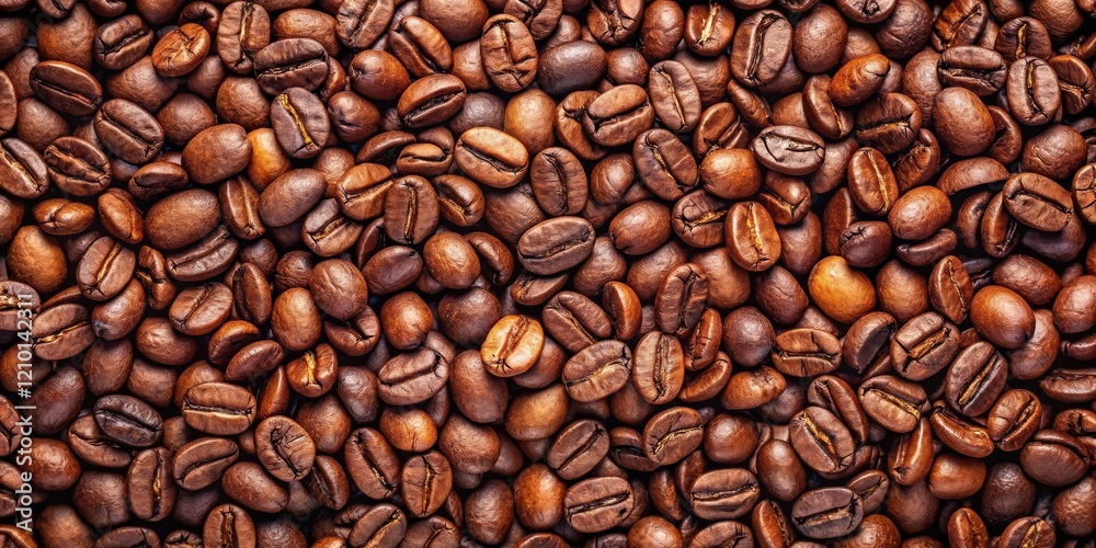 Roasted Coffee Beans Background Texture A Rich, Aromatic Close-Up of Dark Brown Beans Roasted Coffee Beans Background Texture A Rich, Aromatic Close-Up of Dark Brown Beans