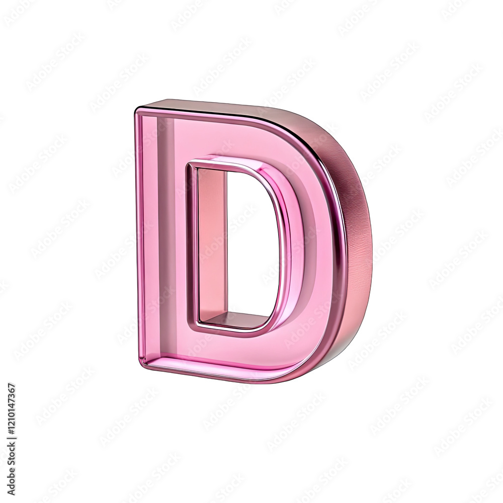 3d pink alphabet 3d pink alphabet