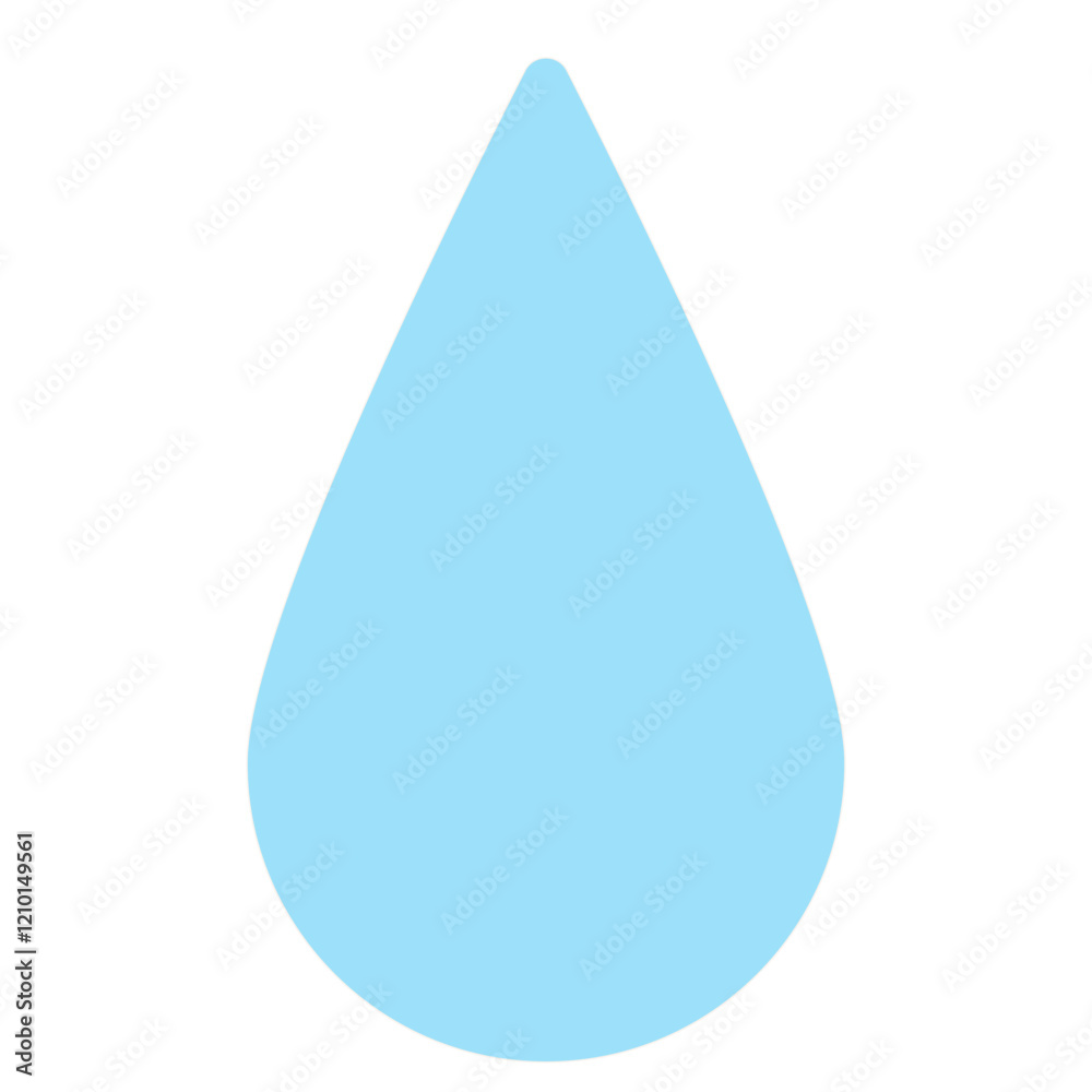 Simple Graphic Water Drop Icon. Summer Sky Weather Symbol Decorative Funny Shape. Weather Element. Simple Graphic Water Drop Icon. Summer Sky Weather Symbol Decorative Funny Shape. Weather Element.