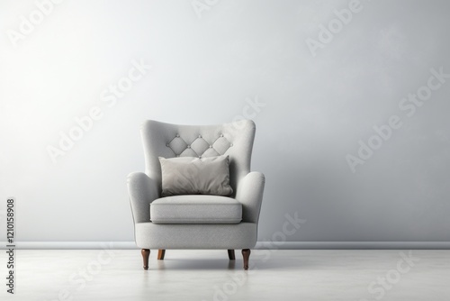 Armchair armchair furniture gray
