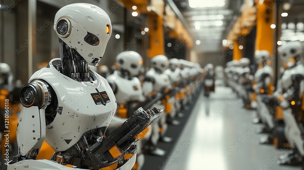 Advanced Robots in Modern Factory Automation Advanced Robots in Modern Factory Automation