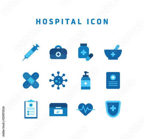 병원 아이콘_Hospital Icon
