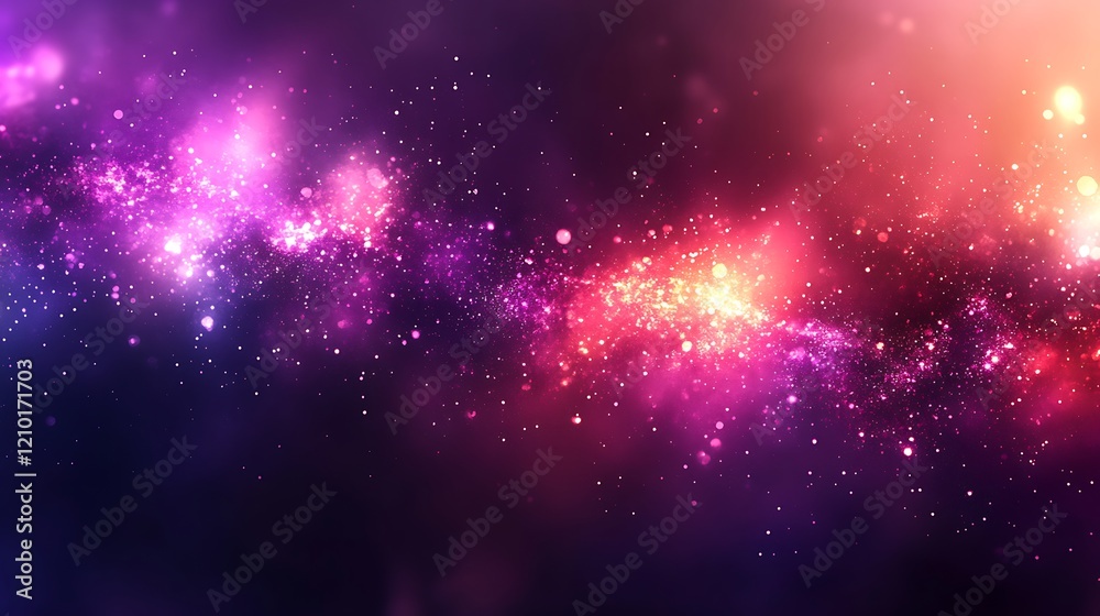 Abstract blurred bokeh with purple lights in the background, dark violet and light pink colors, Abstract blurred bokeh with purple lights in the background, dark violet and light pink colors,