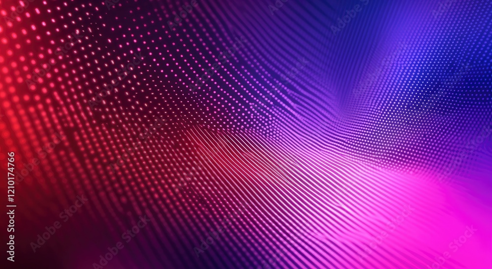 Abstract Pink and Blue Particle Wave: A Serene Digital Art Piece Abstract Pink and Blue Particle Wave: A Serene Digital Art Piece