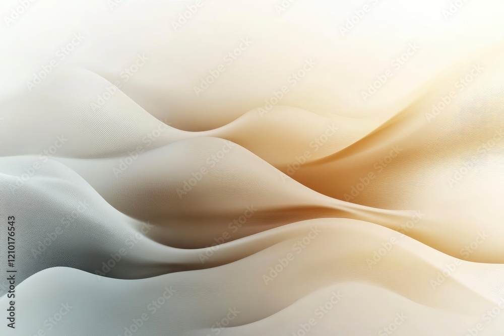 Subtle Beige and Gray Wave Abstract: Serene Minimalist Art Subtle Beige and Gray Wave Abstract: Serene Minimalist Art