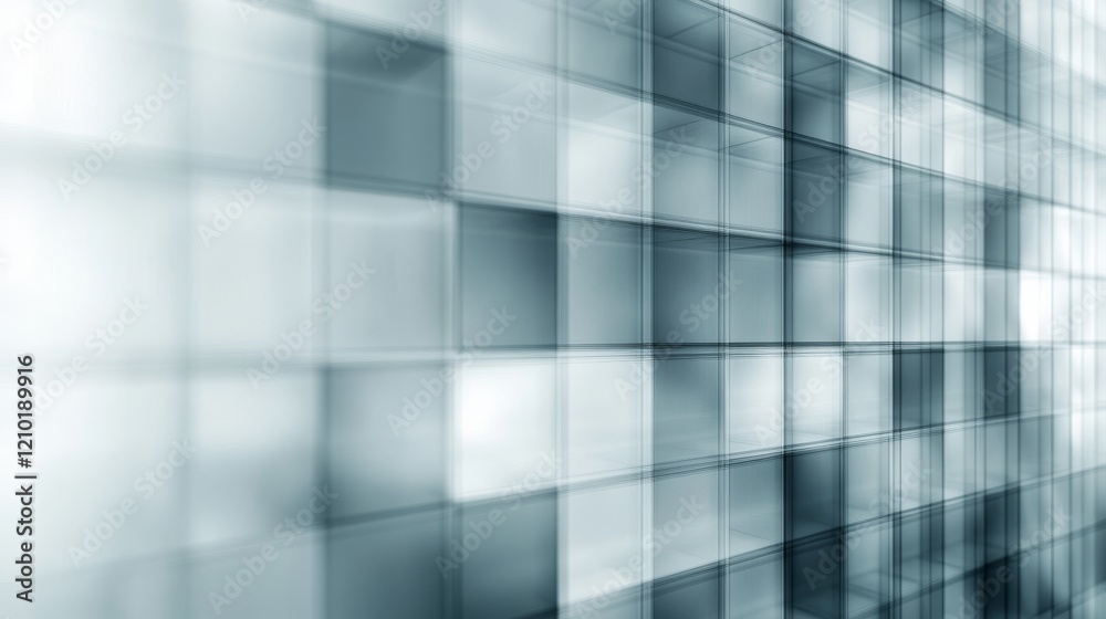 Abstract Grid Pattern Modern Building Facade Design Abstract Grid Pattern Modern Building Facade Design