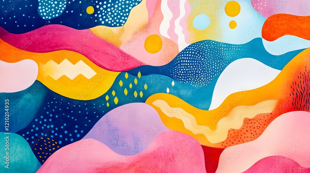 Vibrant whimsical abstract patterns and textures with smooth energetic gradients and youthful fun colors A composition with a dynamic psychedelic and surreal aesthetic Vibrant whimsical abstract patterns and textures with smooth energetic gradients and youthful fun colors A composition with a dynamic psychedelic and surreal aesthetic